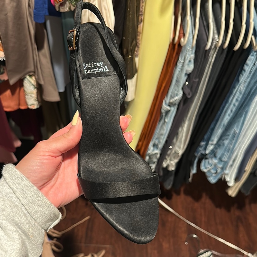 Jeffrey Campbell Black Women's Sandals